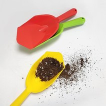마이플랜트 [마이플랜트]가볍고 안전한 비비드 모종삽 어린이 유아용 꽃삽 미니삽 플라스틱 삽, 초록