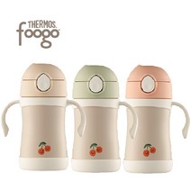 푸고 프리미엄 뉴트럴 유아용 빨대컵 280ml TKFE-280, 뉴트럴베이지(BG)