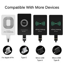 무선충전패드 qi 무선 충전 수신기 for iphone 7 6s plus 5s usb, 아이폰용