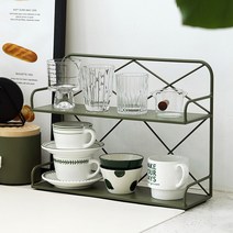 주방 편리한선반, 화이트