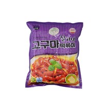 설기네 고구마떡 1kg 간식 떡볶이 샤브샤브 업소용 대용량 식자재, 1개