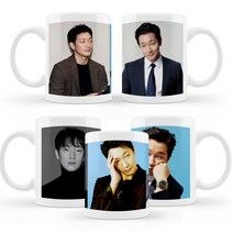 손석구굿즈 손석구 커스텀 포토 머그컵 2개 세트 소장용 선물용