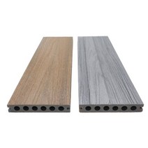 합성 목재 데크 23T 양면무늬목 W, 합성목재 23T 무늬목 W 데크 (클립피스 별도), 23T X 138mm X 2400, 1개