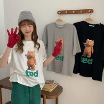 맘커플룩 테드 반팔 티셔츠 남아 여아 맘커플 반팔 티셔츠 곰돌이 맘커플룩 등원룩 커플룩 아동 맘 커플 티셔츠 아기 엄마 테드 반팔 티셔츠