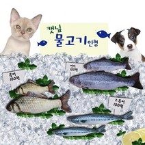 컴패니언 캣닢 물고기 봉제 인형 S, 연어 S