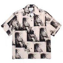 하와이안 셔츠 오버핏 반팔 바캉스 강가 시밀러룩 괌 비치 칸쿤 얇은