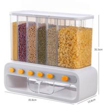 신제품 쌀통 진공 곡물 보관 상자 분류된 쌀가루 굵은