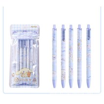 5P 산리오 볼펜세트 중성펜 캐릭터 펜세트, 시나모롤, 1세트