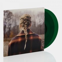 Taylor Swift - evermore 2xLP 앨범 Green Vinyl 레코드
