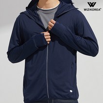 남성 탈부착 썬캡 후드 여름 아이스 바람막이 자외선차단 자켓 WI204J