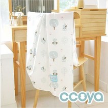 꼬야 ccoya 프리미엄 자연소재 모달 여름이불, 나무부엉이 핑크