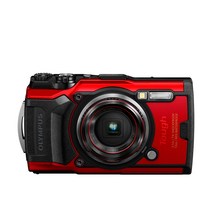 OLYMPUS 디지털 카메라 Tough TG-6 레드 1200만 화소 CMOS F2.0 15m 방수 100kgf 내하중 GPS 내장 Wi-Fi TG-6RED