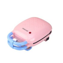 와플메이커 크로플 전기와플기계 와풀, 핑크