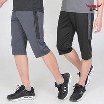 [KT알파쇼핑]BFL 쿨액션 남성 여름용 트레이닝 7부 바지(KP41LP017M)남자 등산 아웃도어 운동복 팬츠