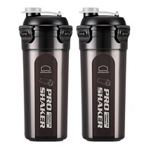 프로쉐이커 락앤락 쉐이커 2p, 블랙(BLACK), 690ml