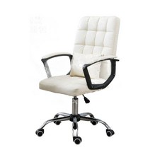 비제이게이밍의자 핑크 겜방 프리미엄 편한 가죽 BC009, D. 화이트 - 범용 휠 PU 범용 휠