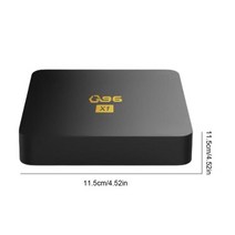 Q96 X1 스마트 TV 박스 Android12 Allwinner H3 쿼드 코어 2.4G WIFI 4K 8K 셋톱 박스 미디어 플레이어 H.265 홈 시어터 Faceboo, [01] 미국 플러그, [01] 4GB 32GB, 4GB 및 32GB US, 하나