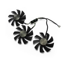 [해외] ZOTAC GTX1080TI AMP 오리지널! 익스트림 11G 그래픽 카드 냉각 팬 GA92S2U DC12V 0.46A, 3PCS