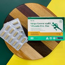 청정호주 초록입홍합 15000mg 60캡슐 푸른입홍합 녹색 그린 2개월분 비타민D 아연 마그네슘 뉴질랜드 초록홍합, 1box