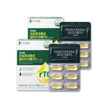 초임계 알티지 오메가3 rTG 장용성 3세대 오메가3 DHA 2통