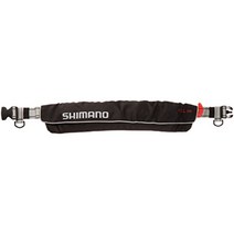 shimano 슬림 팽창식 구명조끼 벨트형 VF-052K, 블랙