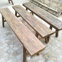 레트로 야외 정원 테이블 벤치 고재 스툴 원목 긴의자 빈티지 앤티크 클래식 나무 의자, 상세페이지 참조, G옵션, 상세페이지 참조