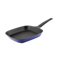 키친아트 통주물 사각 그릴팬 28CM 스테이크팬 생선그릴팬, 키친아트 사각 그릴팬 28cm