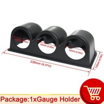 부스트 게이지 자동차 진단기 컨트롤 다기능 전압, Triple Gauge Holder