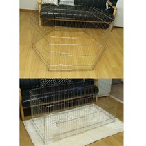 강아지철제울타리 육각장 울타리훈련 철장 개장 애견펜스 고양이철망 반려견집 야외개집