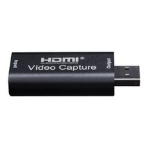 4K HDMI캡쳐보드 to USB 동영상 편집 인강 PC 녹화기