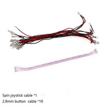 핀볼게임 아케이드 제로 지연 USB 보드 컨트롤러 PC 및 라즈베리 파이 컨트롤 4 핀 XH2.54 커넥터 케이블 도매, 1.cable A
