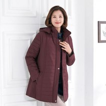 모슬린 엄마옷 가볍고따뜻한후드패딩점퍼 EJP911220 마담 미시옷 중년여성의류 빅사이즈 50대 60대여성옷