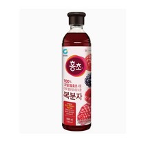 청정원 홍초 900ml 복분자 자연발효초