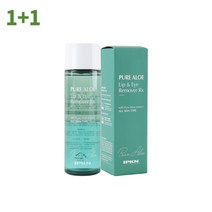 입큰 퓨어 알로에 립앤아이 리무버 알엑스 클렌징 155ml 세안제 얼굴각질제거제 코피지제거 얼굴세안제 추천 얼굴스크럽 딥클렌징 피지녹이는제품 각질제거 촉촉피부 클렌징에센셜 추천