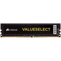 Corsair Value Select 8GB 인텔 7세대 및 AMD Ryzen PC 메모리 (CMV8GX4M1A2400C16)
