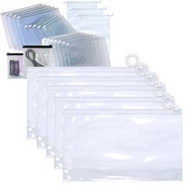 고주파 PVC 스탠드지퍼백24x15cm 10장 슬라이드지퍼백