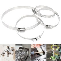 호스 파이프 조임 체결 고정 후프 클램프 클립 14-27, 1개