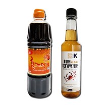 홍영의 붉은대게백간장500ml+홍게맛장골드900ml