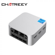 인텔-셀러론 N5095 Chatreey T8 Pro 미니 PC NVMe SSD 윈도우즈 11 초소형 포켓 컴퓨터 듀얼 LAN 3 HDMI 방화벽 서버, CHINA, 8G RAM + AU, No Storage