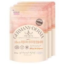 아이앤어스 독일더마 프리미엄 캡슐세탁세제 10개입, 3개