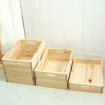텐바이텐 DIY BIG원목박스18mm, 1단