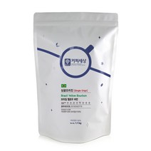 커피세상 원두 브라질 옐로우버번, 1.홀빈(분쇄안함), 1.1kg
