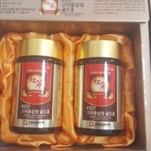 고려인삼유통 6년근 고려홍삼정 골드 2개입 + 쇼핑백, 250g, 4병