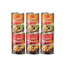 동원 골뱅이탕 칼칼한국물 3캔 얼큰한 국물 3캔, 300g, 6개