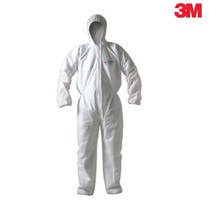 3M 큰사이즈 안전보호복 유해물질차단 원피스복 착용감좋은 도장 방염복 방진복, 1개