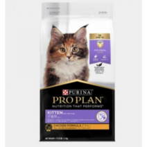 퓨리나 프로플랜 고양이 사료 캣 키튼 1.5kg 6개월~1년 어린 고양이용, 1개, 순살 닭고기