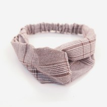 체크 꽈배기 헤어밴드 반다나 터번 꽈배기 꼬임 헤어밴드 헤어터번 머리띠 머리밴드