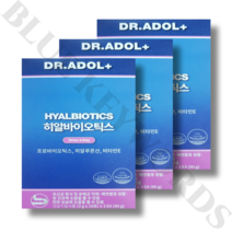 닥터아돌 히알바이오틱스 3g x 30포 x 3박스 3개월분, 90g, 3개