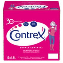 Contrex Natural Mineral Water 콘트렉스 프랑스 내추럴 미네랄 워터 생수 (초경수) 1.5L 12개입