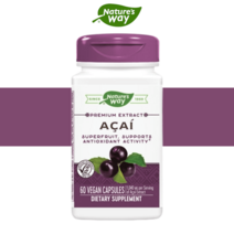 네이쳐스웨이 아사이 1040MG 항산화과일 베리 60베지캡슐 ORAC지수, 60 베지캡슐